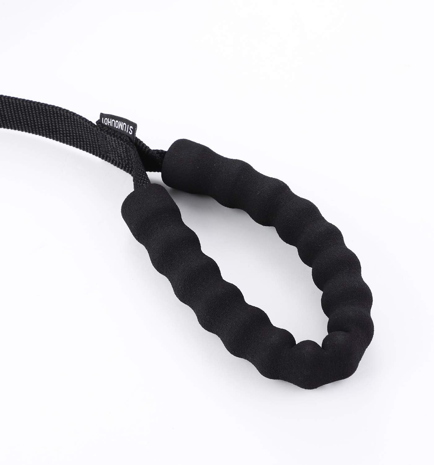 30 FT Long Dog Leash with Comfortable Padded Handle Nylon Training Lead Heavy Duty Leashes for Medium Large Dogs (30FT, Black)
