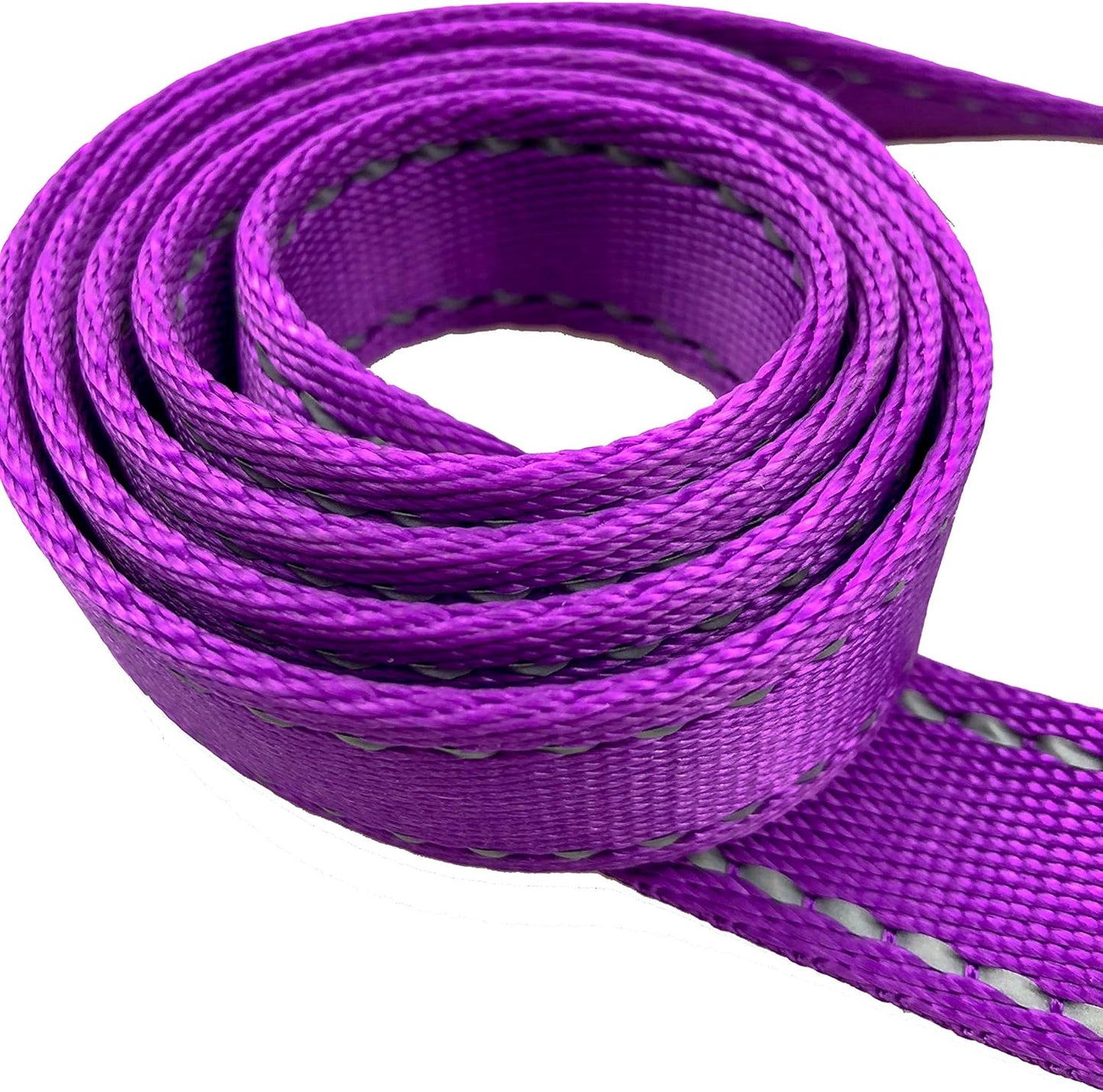 Dog Leash 6ft Long,Traffic Padded Two Handle,Heavy Duty,Reflective Double Handles Lead for Control Safety Training,Leashes for Large Dogs or Medium Dogs,Dual Handles Leads(Purple)